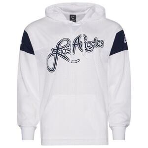 Nike Los Angeles Hoodie Men’s Sz L White/Blue BQ1655-100 NWT